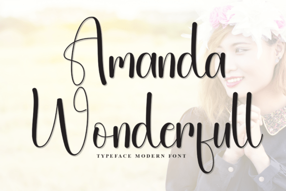 Amanda Wonderfull: A Charming Display Font for Web Design
