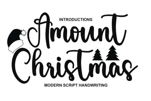 Amount Christmas: A Charming Cursive Font for Creative Projects