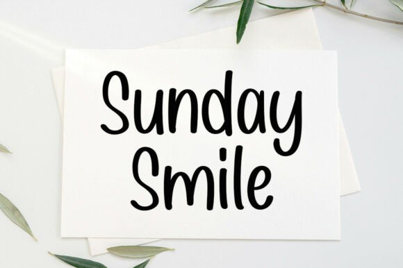 Bring Joy to Your Web Design with Sunday Smile Font