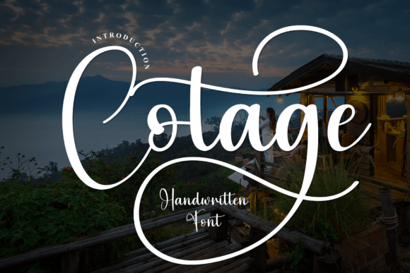 Discover Cotage: A Charming Font for Craft and Design