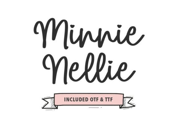 Discover Minnie Nellie: A Bold and Stylish Script Font