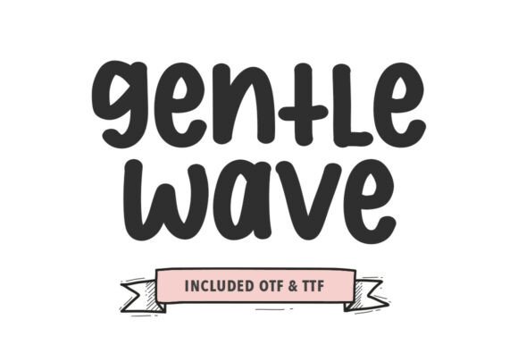 Enhance Your Brand with Gentle Wave Font