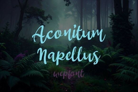Enhance Your Campaigns with Aconitum Napellus Font