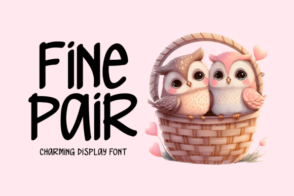 Enhance Your Craft with Fine Pair Font