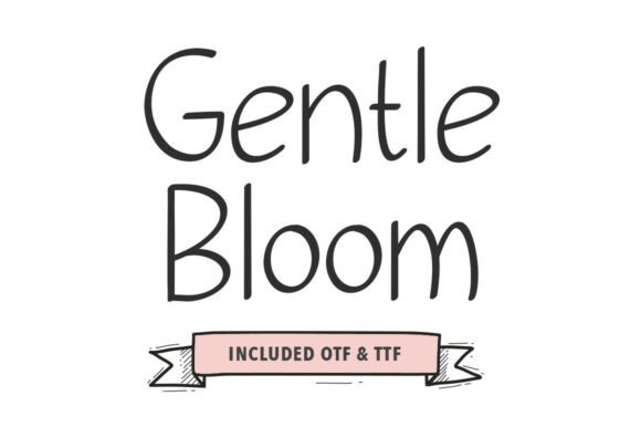 Gentle Bloom: A Sophisticated Font for Elegant Web Design