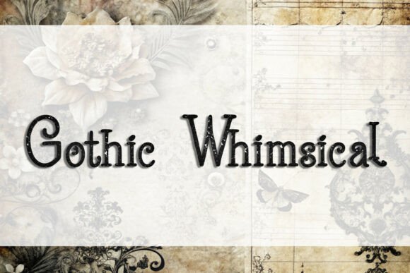 Gothic Whimsical: A Font for Enchanting Web Design