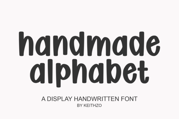 Handmade Alphabet: A Charming Font for Crafters