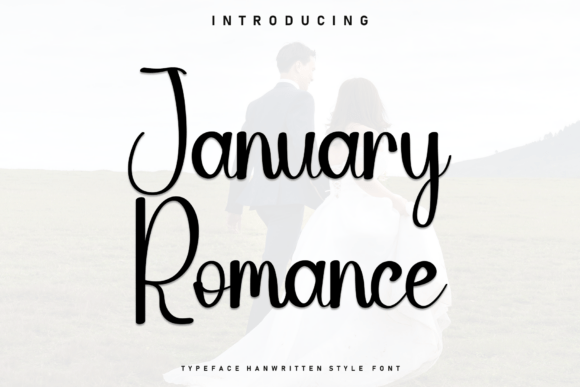 January Romance: A Handwritten Font for Engaging Campaigns