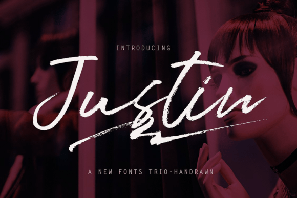 Justin Trio: A Bold, Gritty Font for Editorial Impact