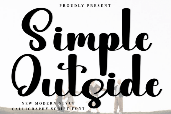 Simple Outside: A Font Designed for Digital Connection
