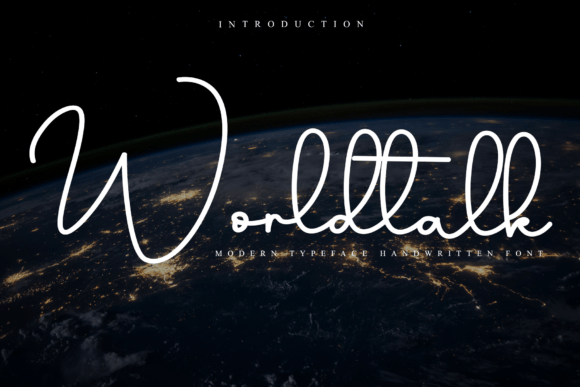 Worldtalk: A Versatile Script Font for Modern Web Design